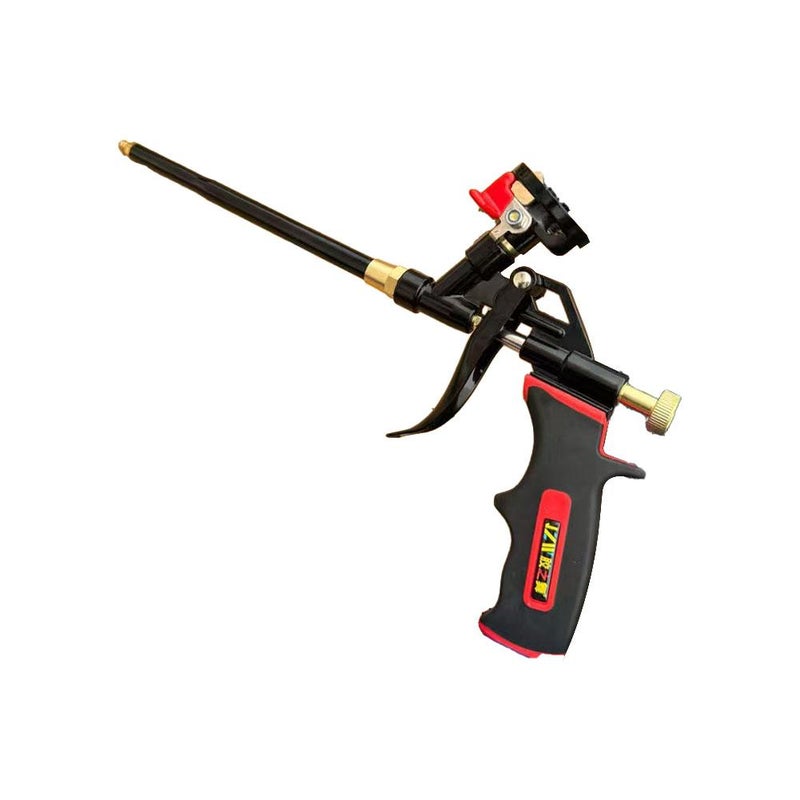 All-metal self-cleaning foam glue gun, extended polyurethane foam sealant gun, special gun for door and window glue disassembly.